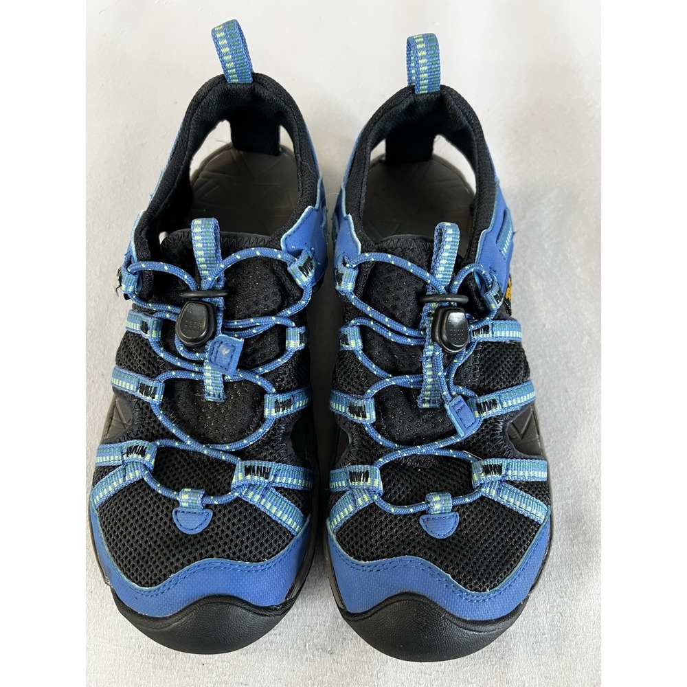 Teva Kids Unisex Manatee Sandals Shoes Size 2 Blue Youth Hiking Water Beach